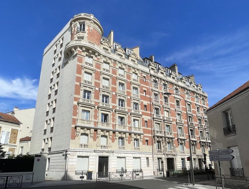 La même façade après ravalement